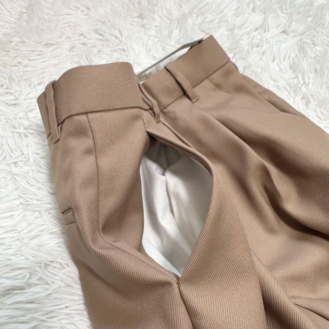 ✨もえ✨ CLOTH&CROSS ツイルセンタープレスパンツ