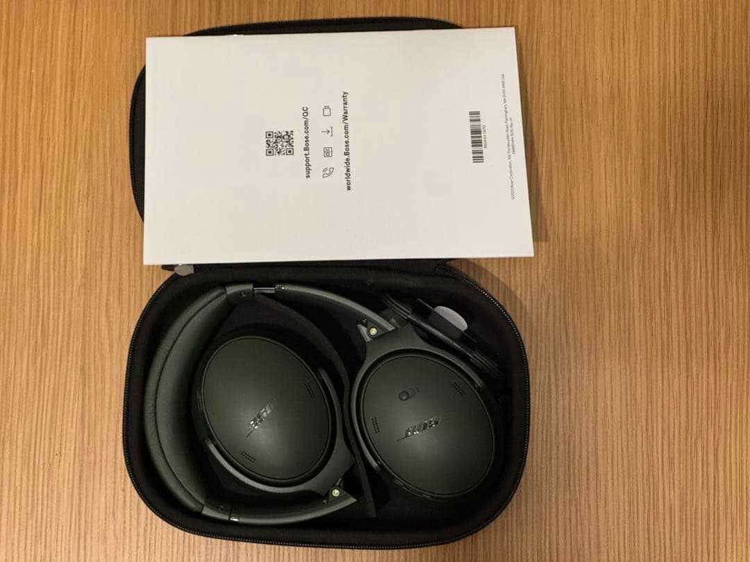 【ほぼ未使用】BOSE QuietComfortサイプレスグリーン