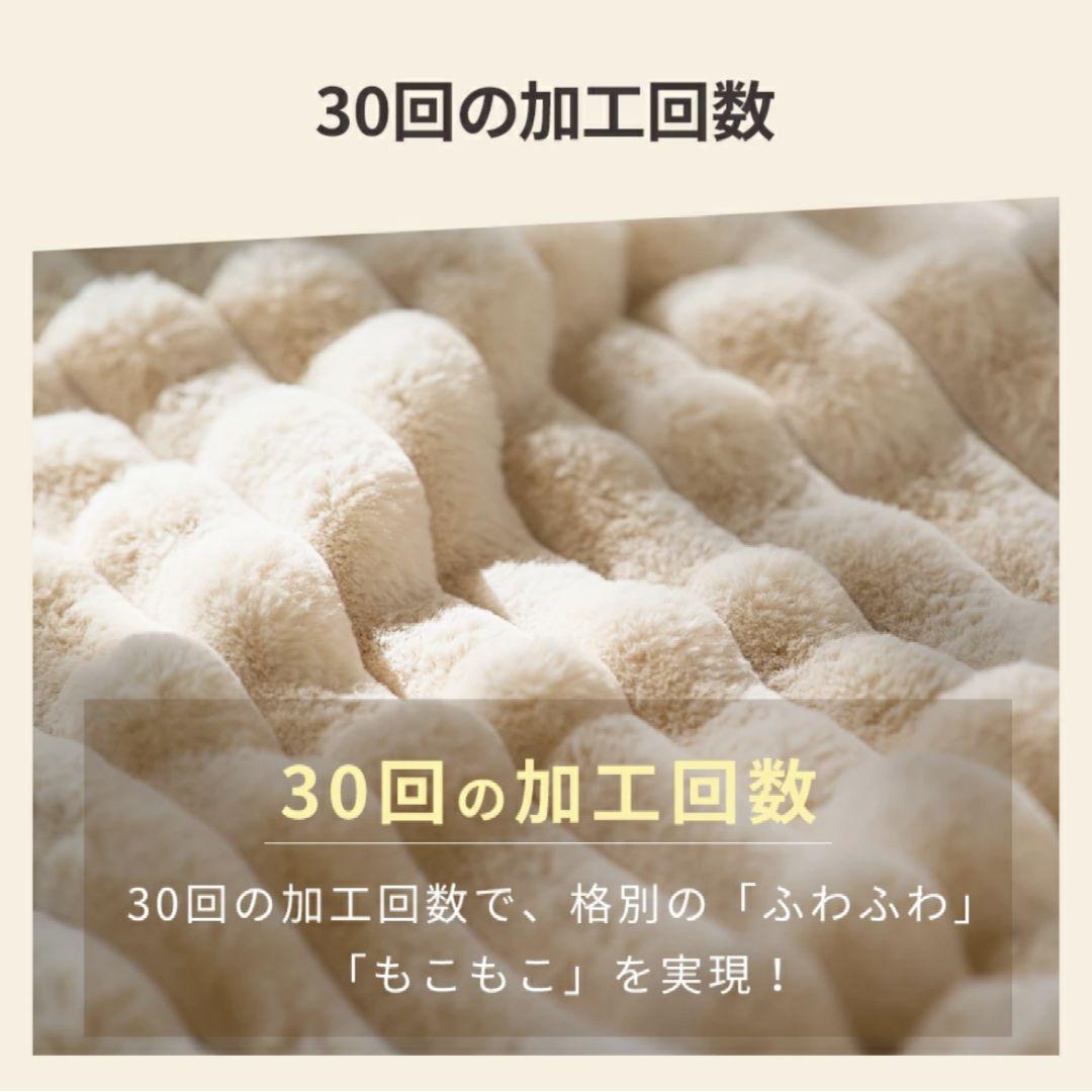 ふわとろ毛布 電気毛布 掛け敷き ブランケット ふわふわ 肩掛け 膝掛け M