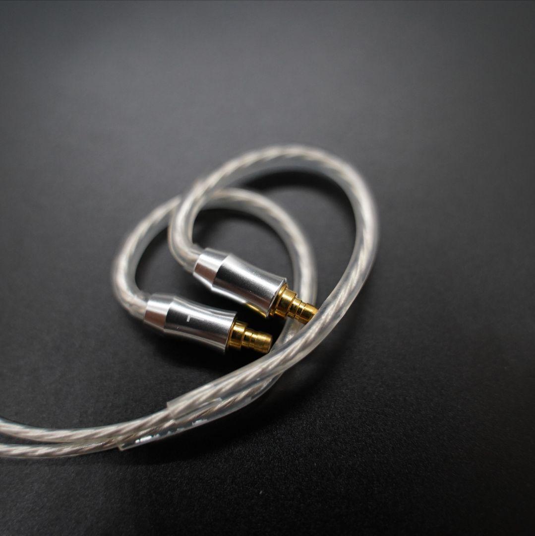 【1点限定】ついに7N超冷凍製単結晶銅銀メッキ最高スペックIE500/2.5mm