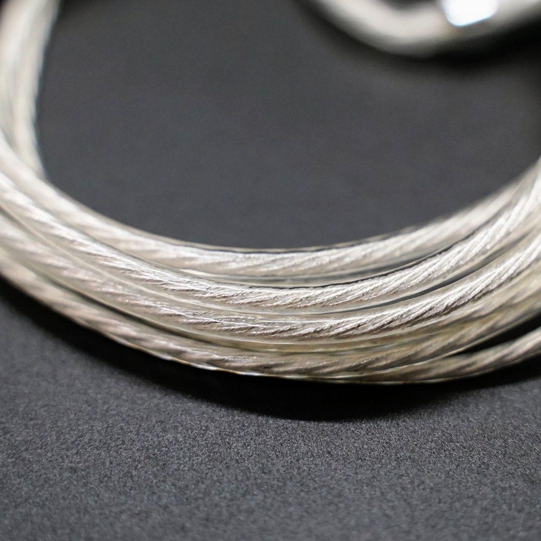 【1点限定】ついに7N超冷凍製単結晶銅銀メッキ最高スペックIE500/2.5mm