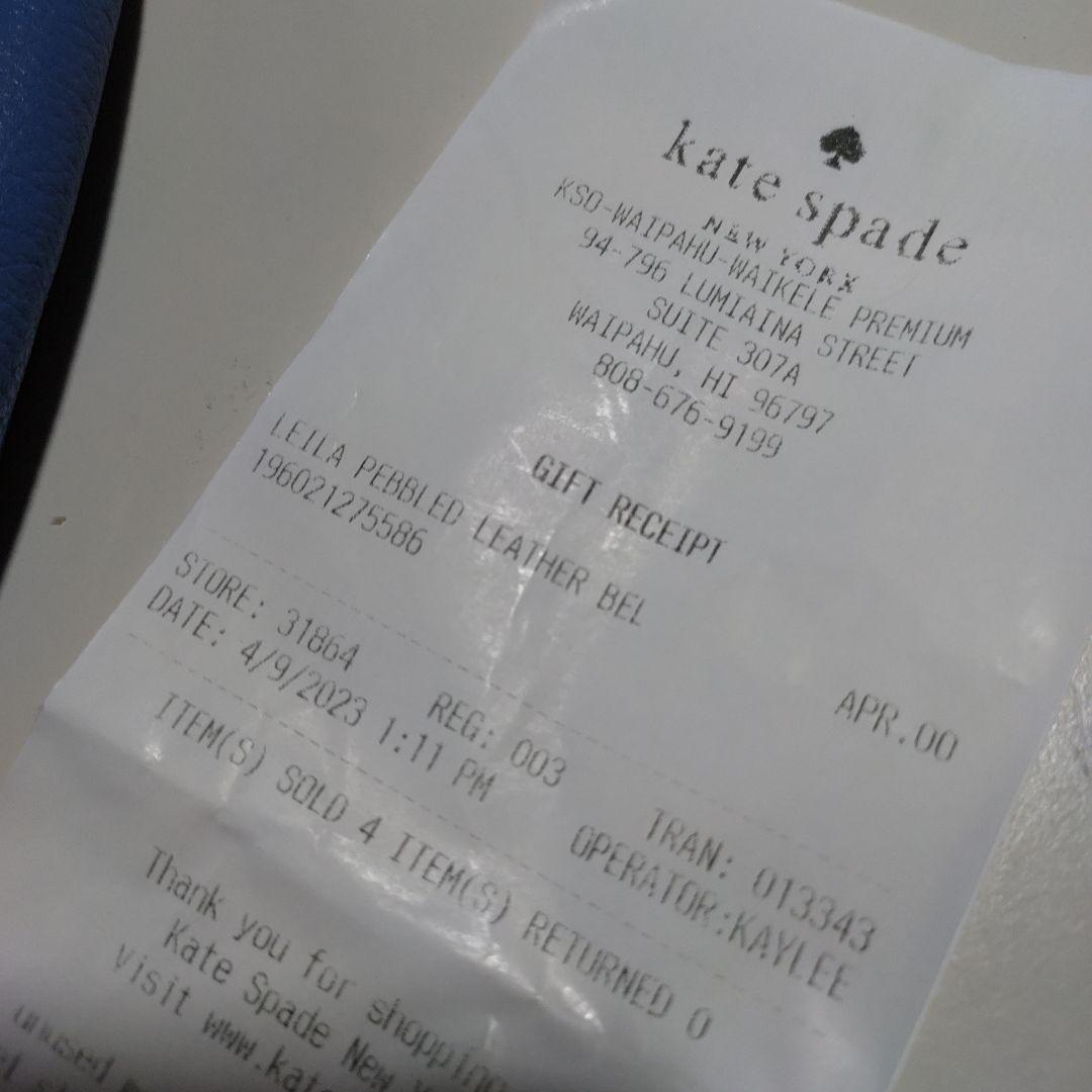 【新品】ケイト・スペード ボディバッグ・ウエストポーチ ハワイ購入