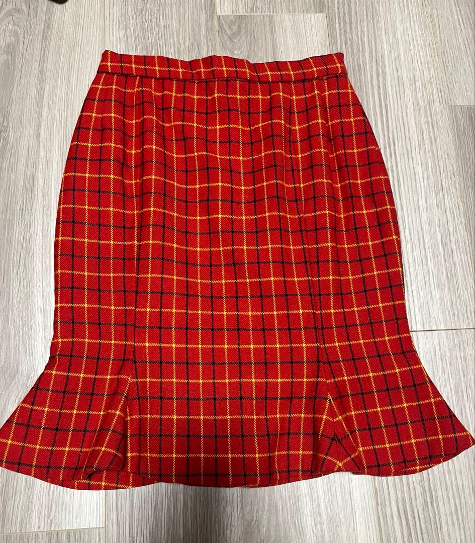 Vivienne Westwood1995年チェック柄スカート UK10 値下げ