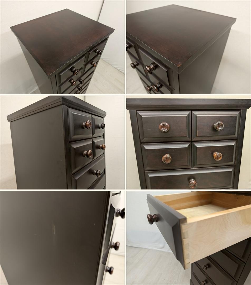 美品　整理箪笥　タンス　たんす　チェスト　引き出し　ドロワー　ハイチェスト