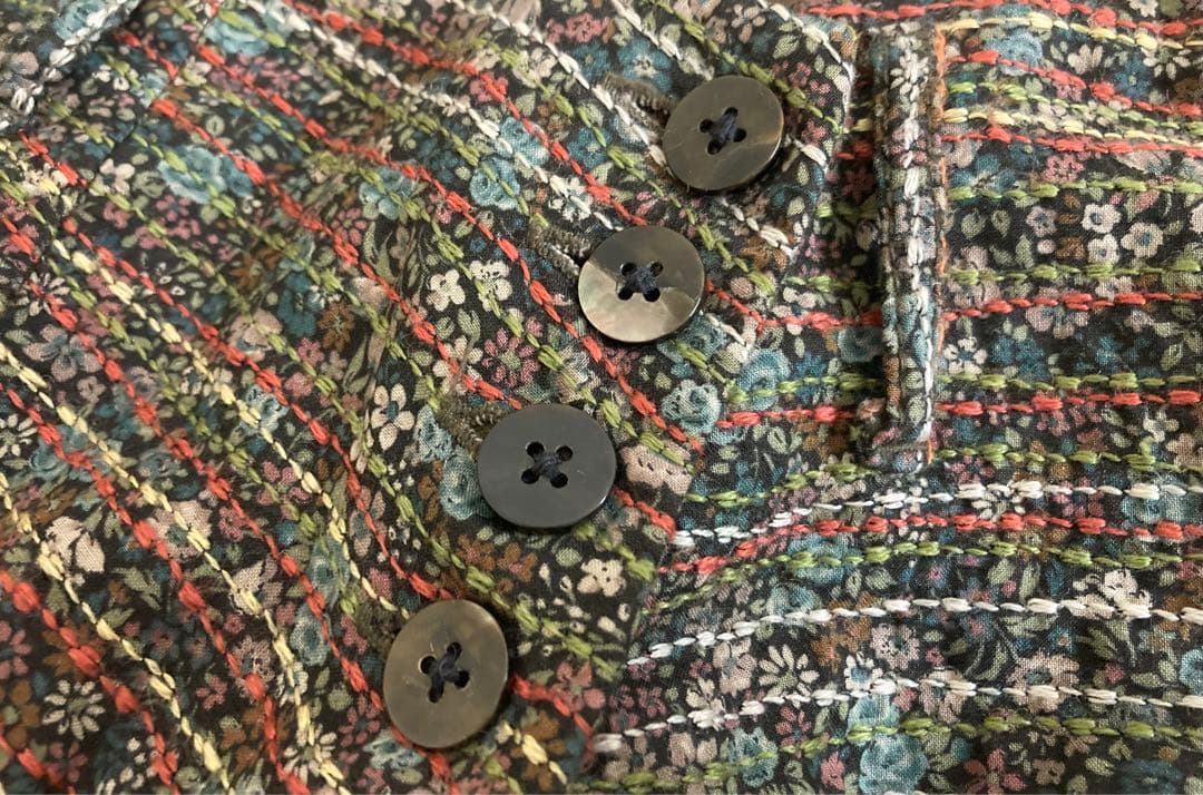 KAPITAL キャピタル 刺し子 ステッチ アミッシュ ワイド パンツ