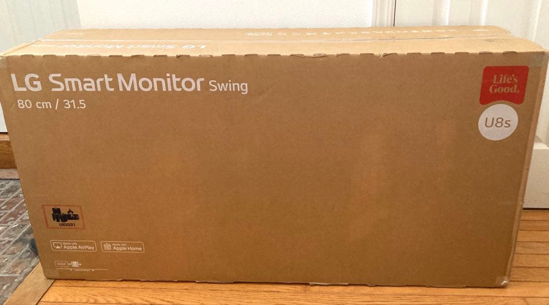 【新モデル】LG Smart Monitor Swing スタンド付 新品未使用