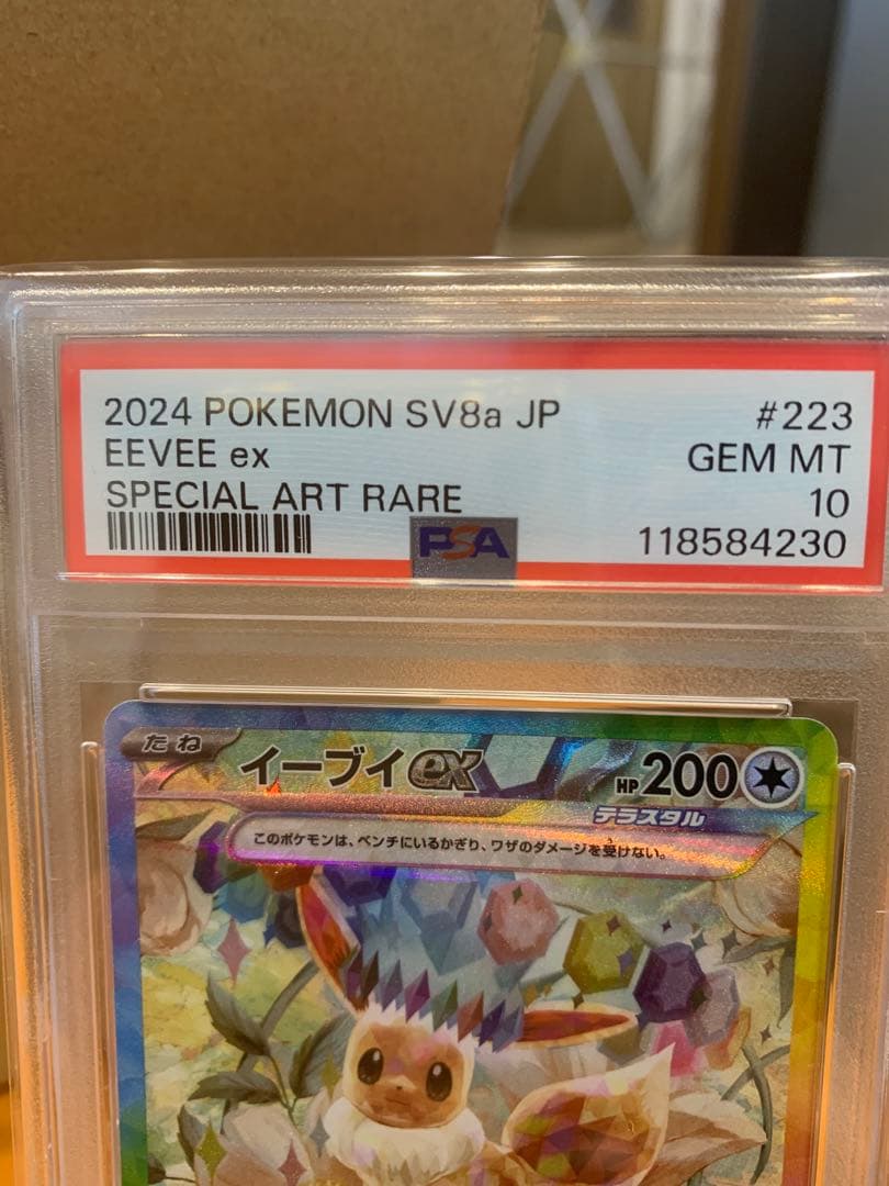 ヴ*ー様 イーブイex SAR SV8a テラスタルフェスex 223/187