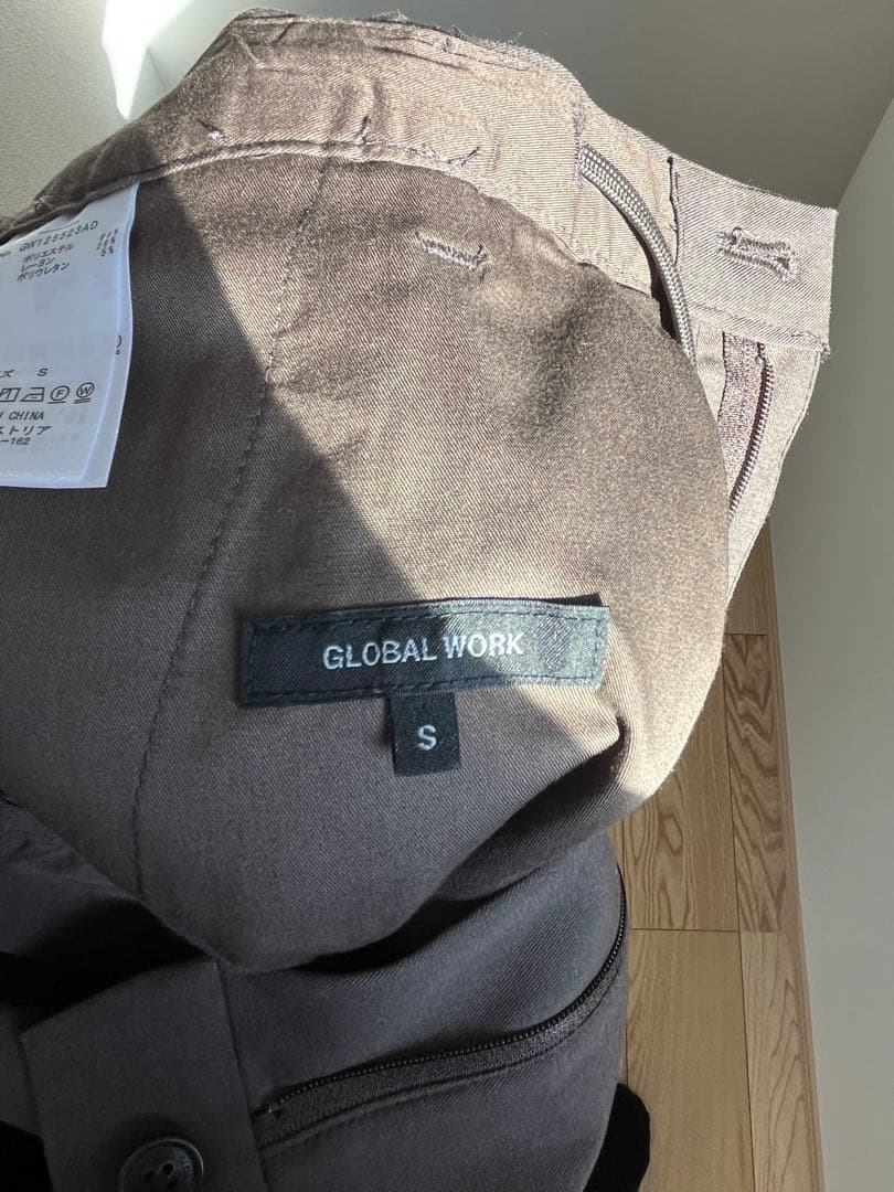 グローバルワーク アーバンジャケット・スラックス セットアップ