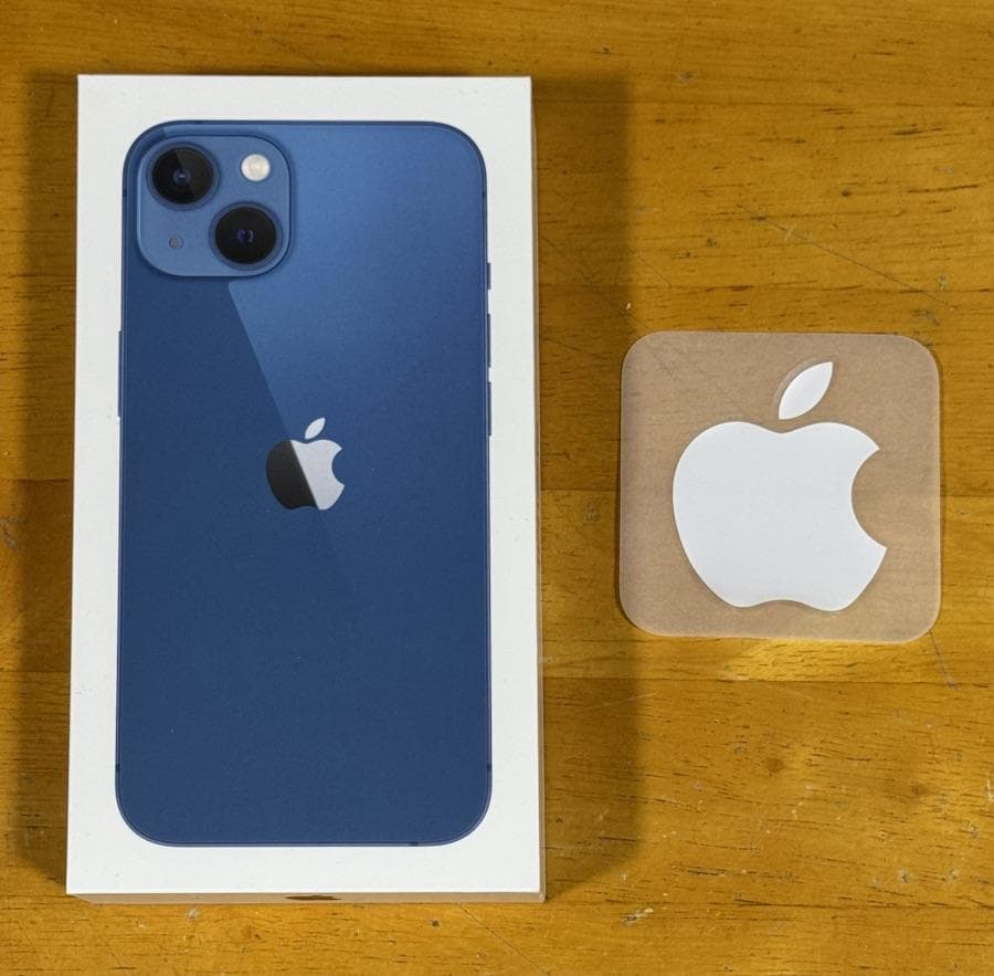 Apple iPhone 13 ブルー 本体 箱付き