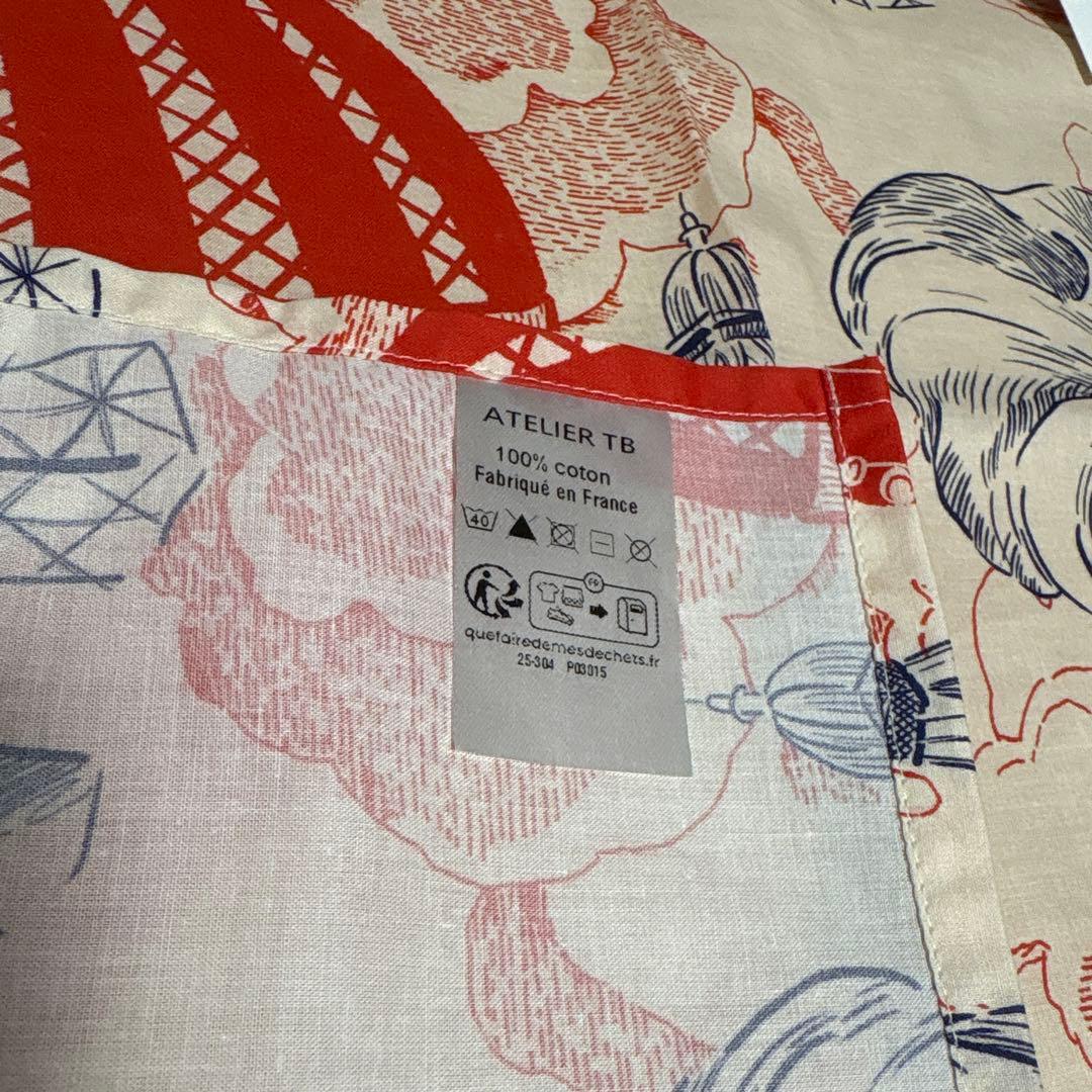 新品　未使用　大阪関西万博　フランス　ハンカチ　スカーフ　フランス館　万博限定