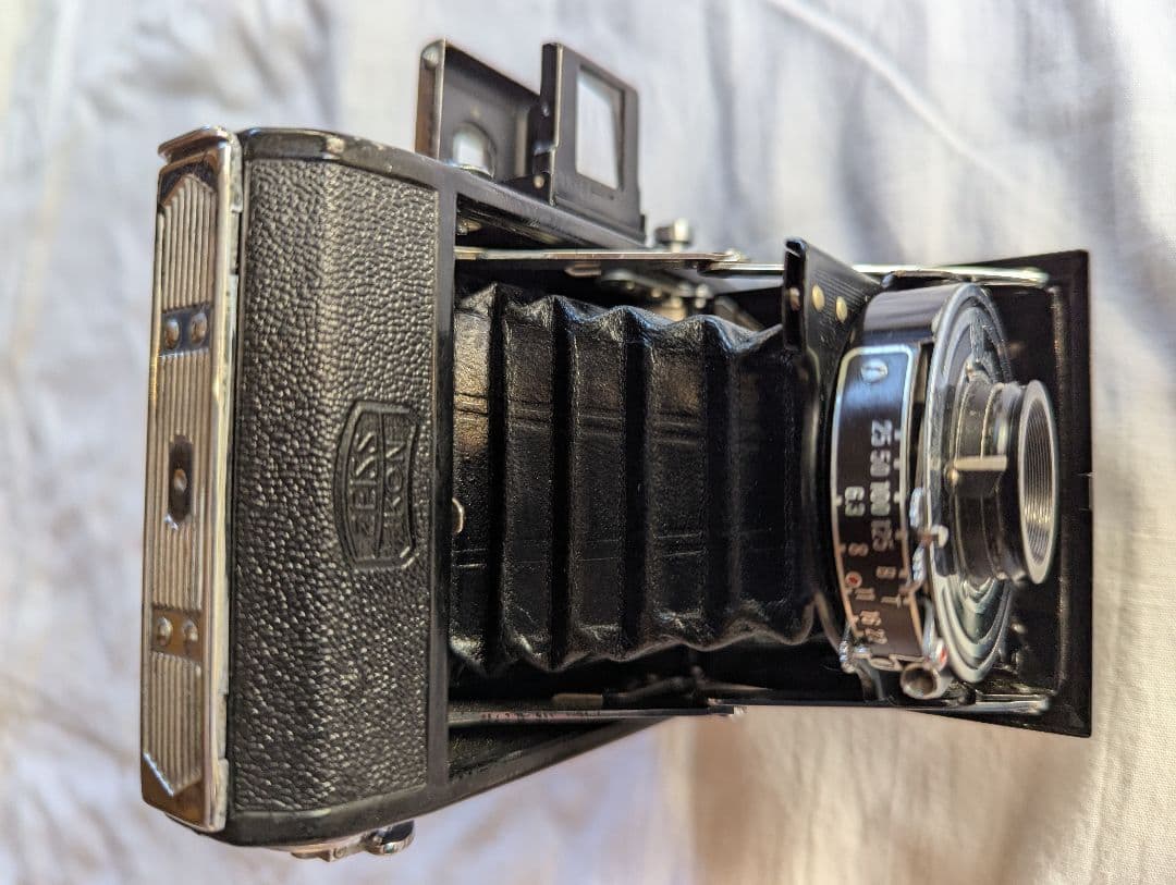 返品保証 ツァイスイコン ZEISS IKON Nettar 515 革ケース付