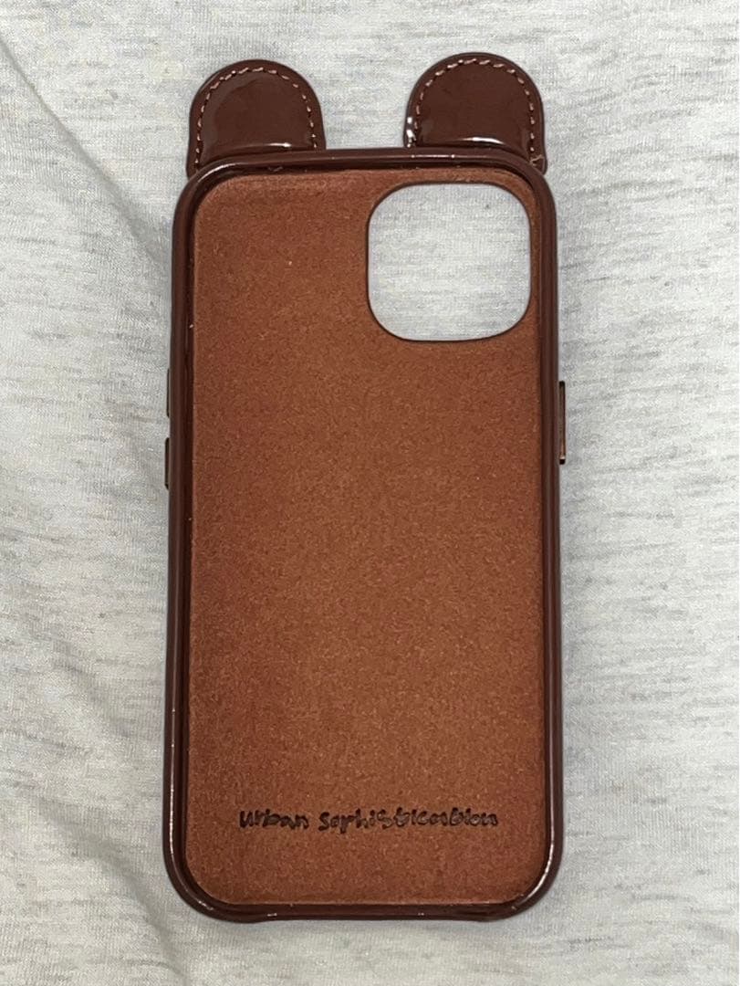 正規品urbansophistication iphone13ケース テディベア