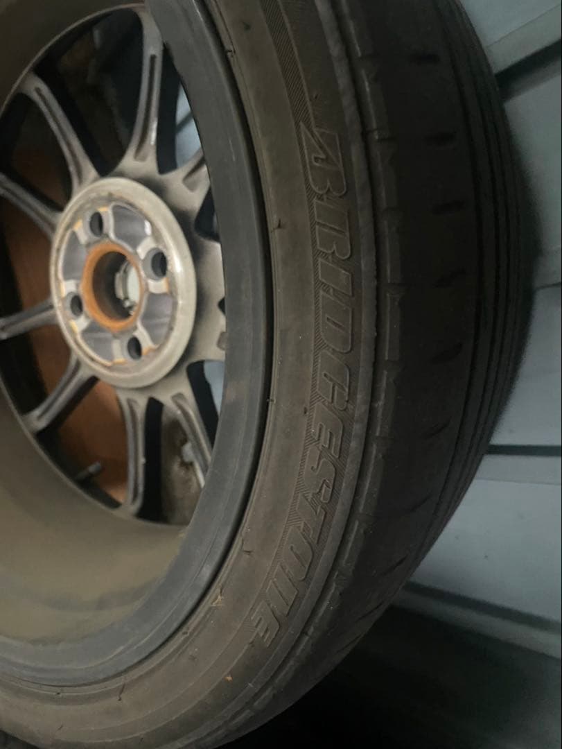 アクア GS 17インチ ホイール4本セット　195/45R17