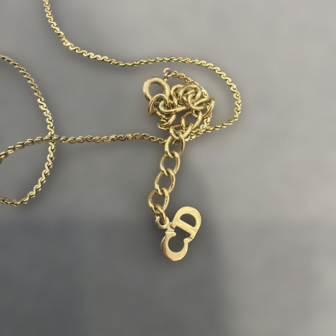 最終値下げDior クリスチャンディオール CD ロゴ ゴールド ネックレス