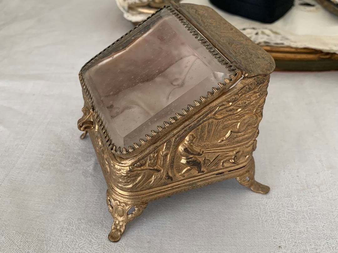 jude フランス　蚤の市　ジュエリーケース　ブロカント