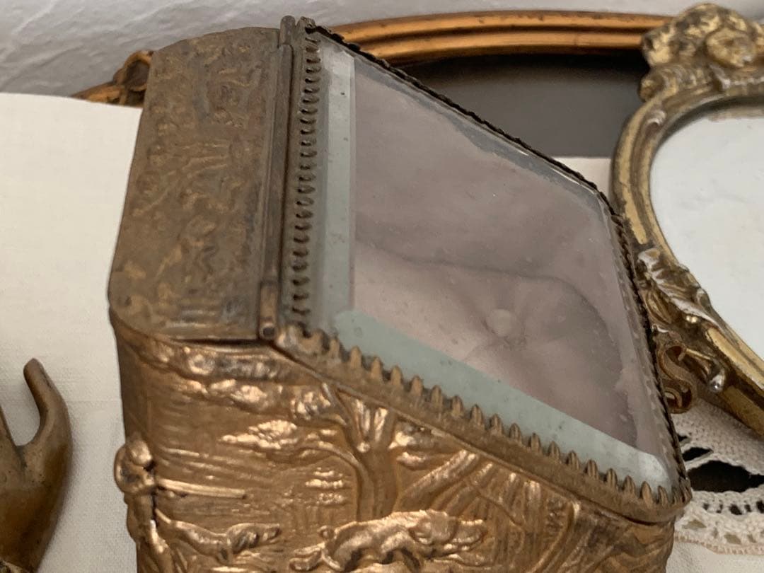 jude フランス　蚤の市　ジュエリーケース　ブロカント