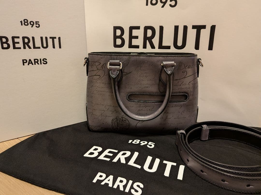 超美品！BERLUTI ベルルッティ トゥジュールガリバー グレー