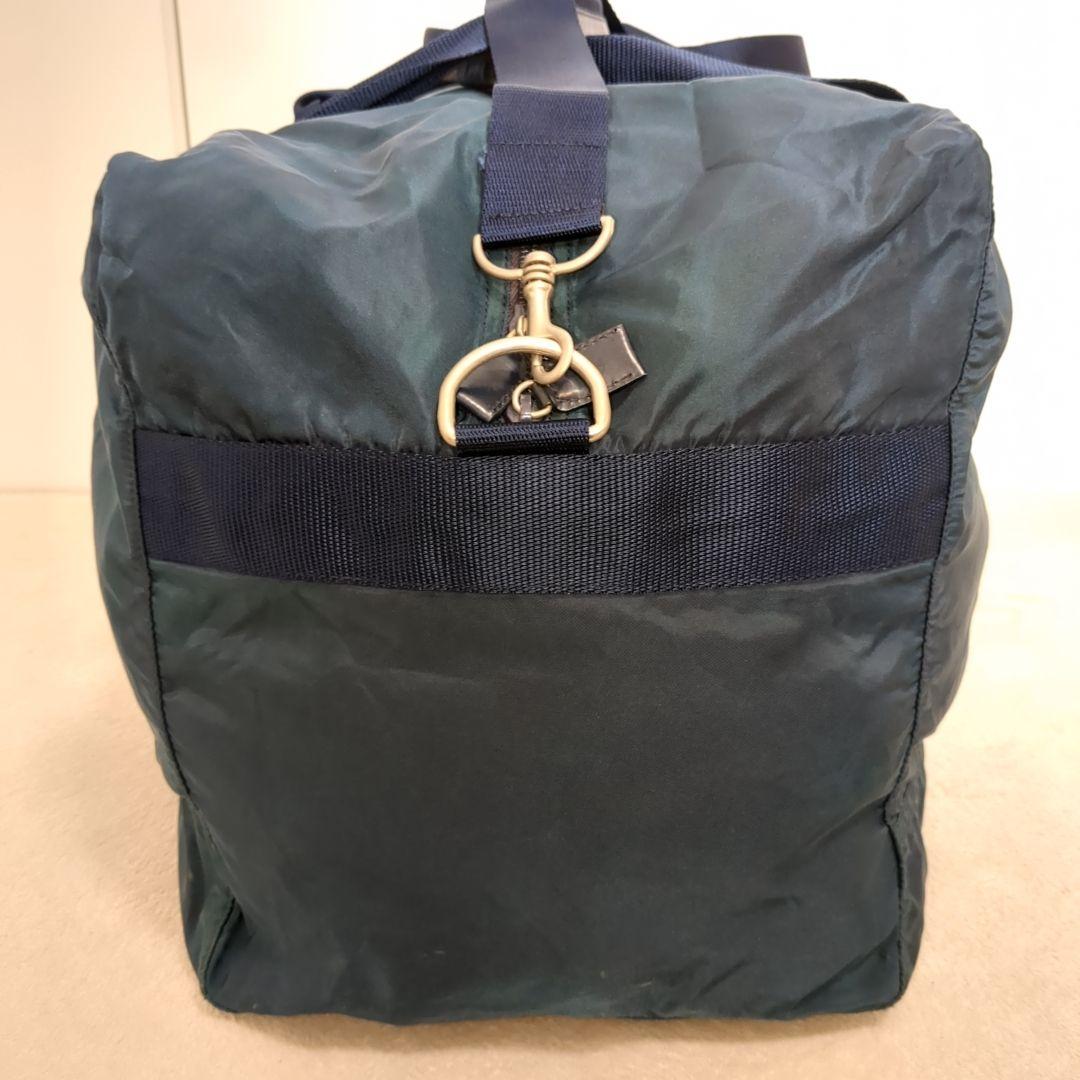 PRADA ボストンバッグ 2way ネイビー 三角ロゴ テスートナイロン