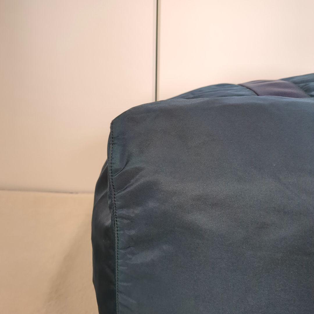 PRADA ボストンバッグ 2way ネイビー 三角ロゴ テスートナイロン