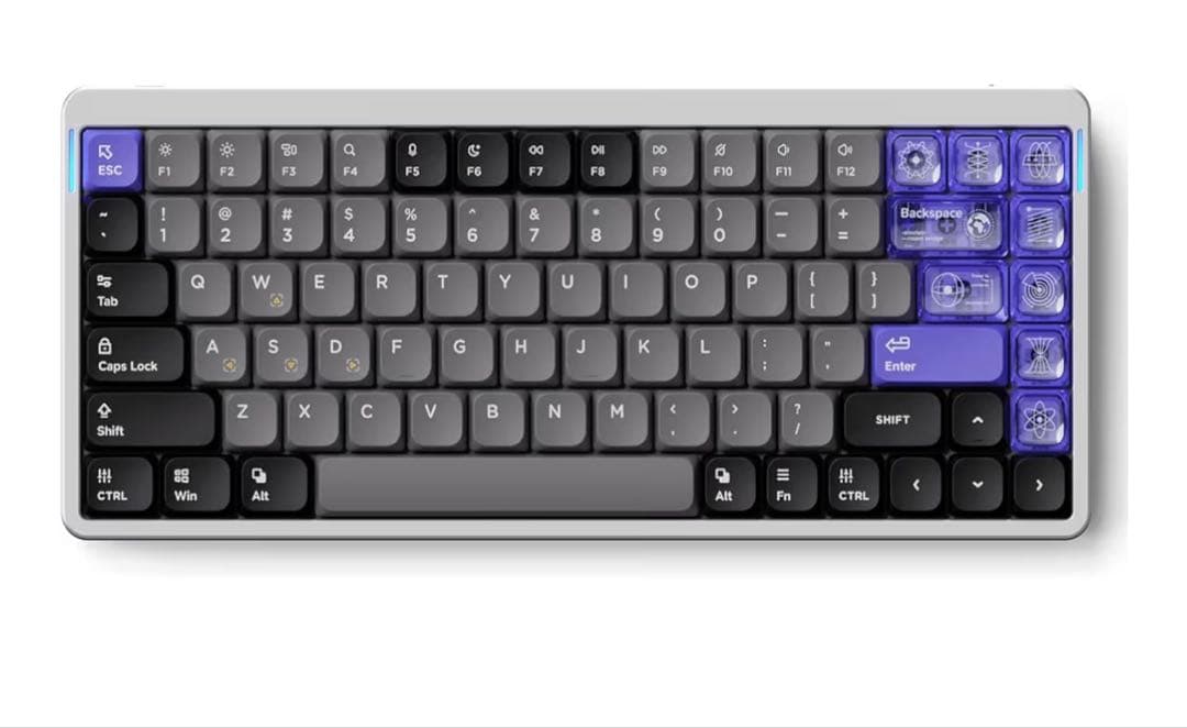 キーボード Nuphy Air 75 HE magnetic jade pro switch