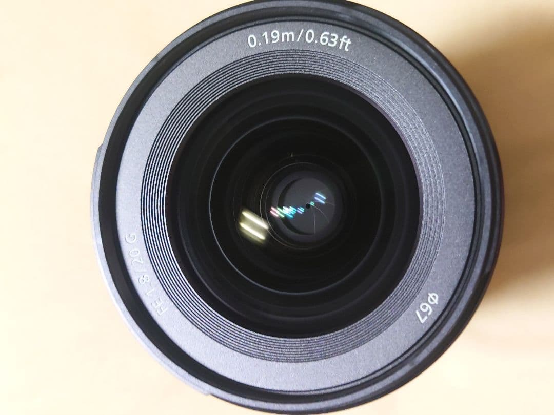Sony FE 20mm F1.8 G 単焦点レンズ