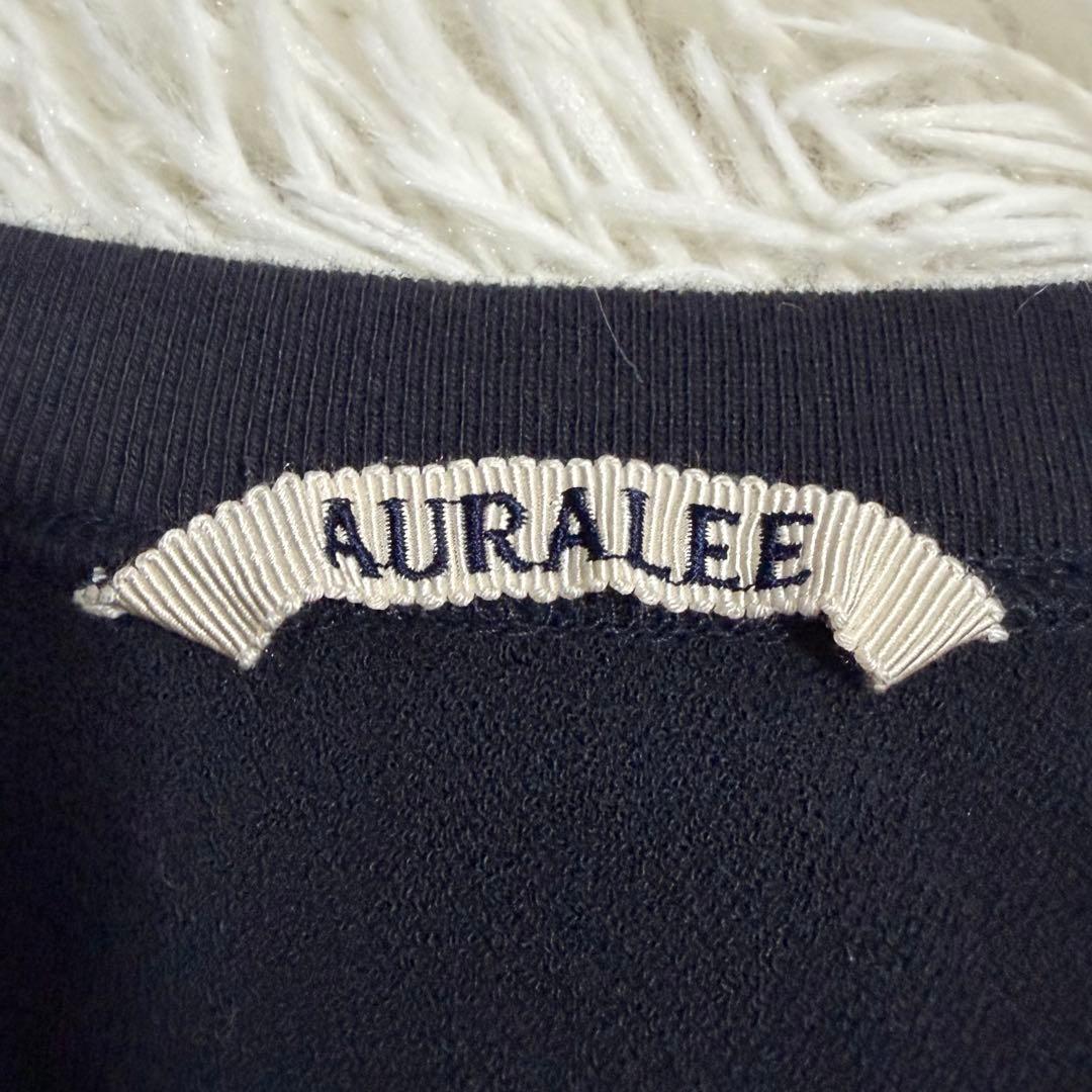 トップス AURALEE ELASTIC HIGH GAUGE SWEAT 23SS