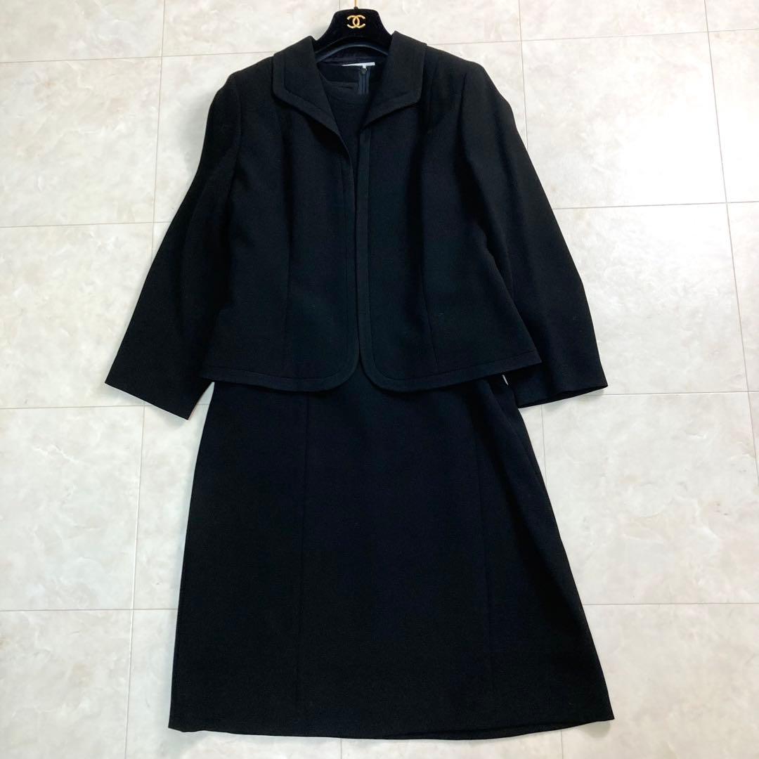 美品✨大きいサイズ15号 Chloe ブラックフォーマル ワンピース 高級礼服