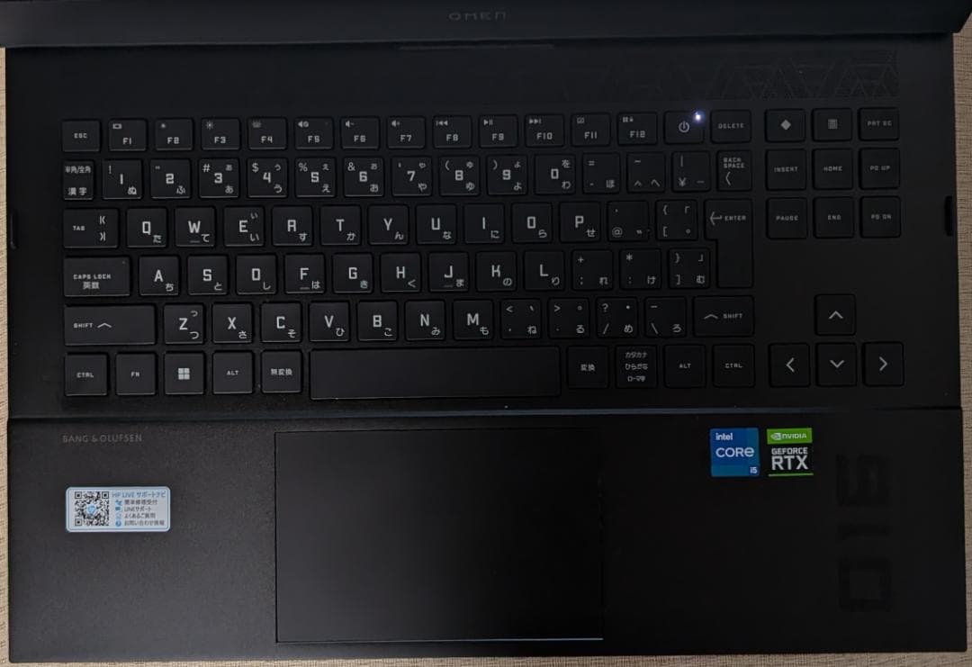 OMEN by HP Laptop 16-b0000 本体（増設有）