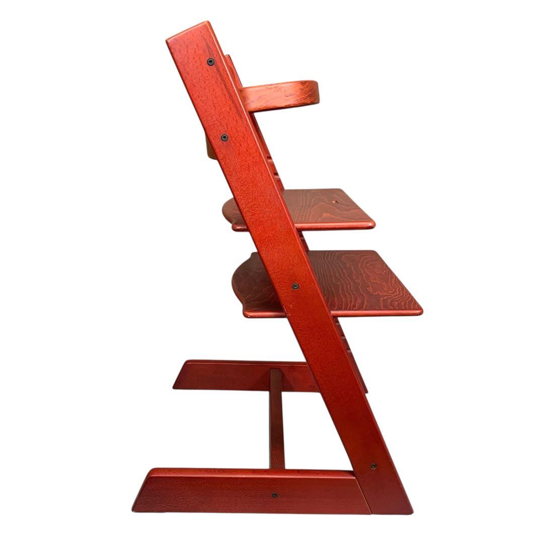 STOKKE　トリップトラップ　木目ワインレッド