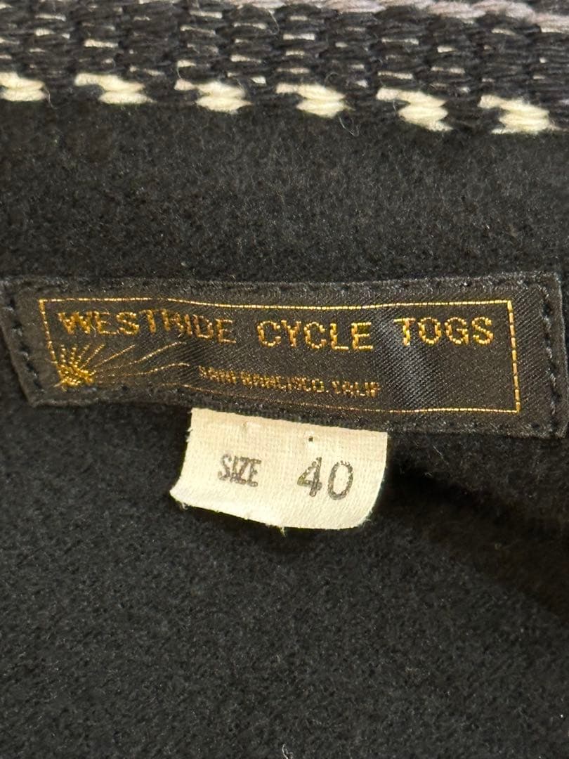 【WEST RIDE】ラグジャケット サイズ:40【年始特別値下げ】