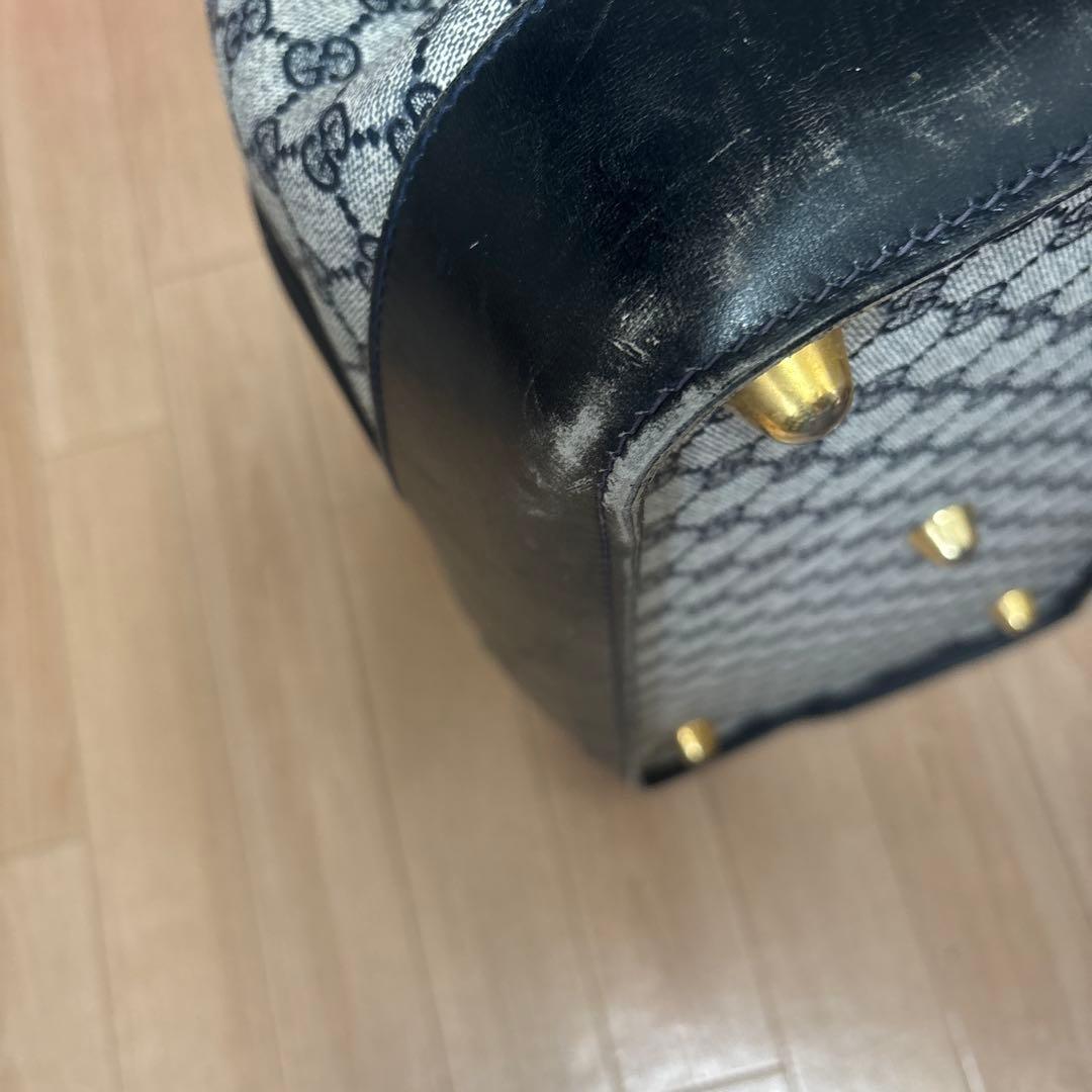 GUCCI ボストンバッグ GGパターン オールドGUCCI