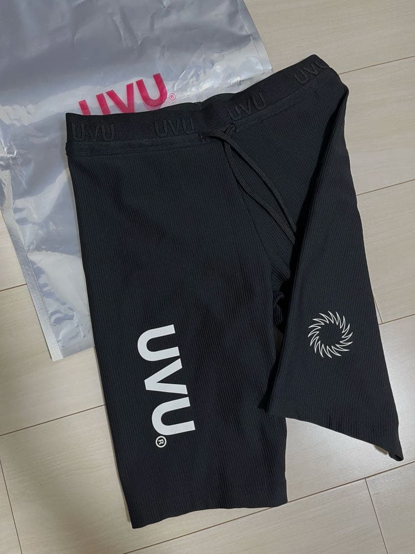 UVU CLUB ハーフタイツ ブラック S ジョギング ランニング