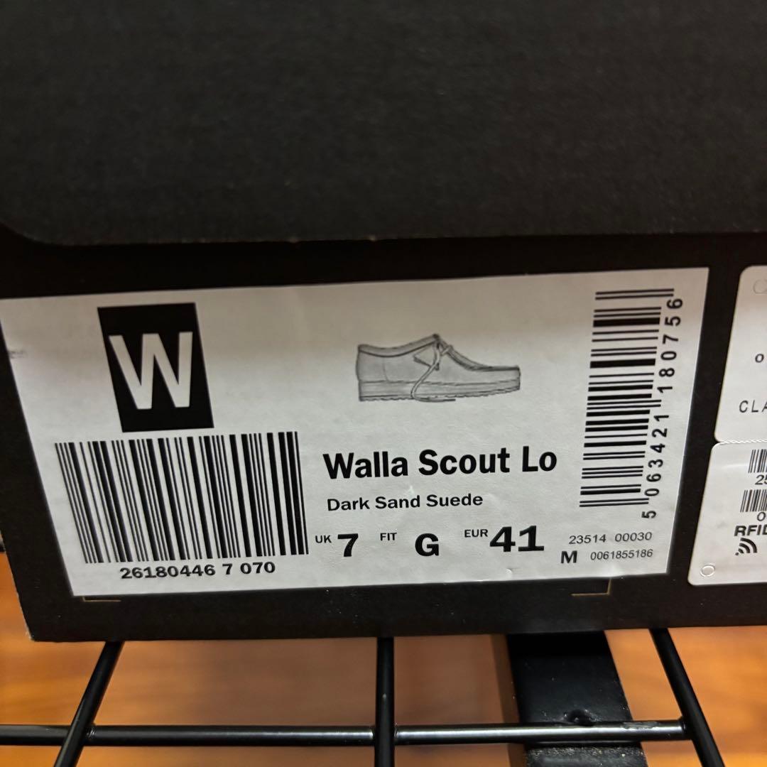 CLARKS Walla Scout Suede Moccasin クラークス