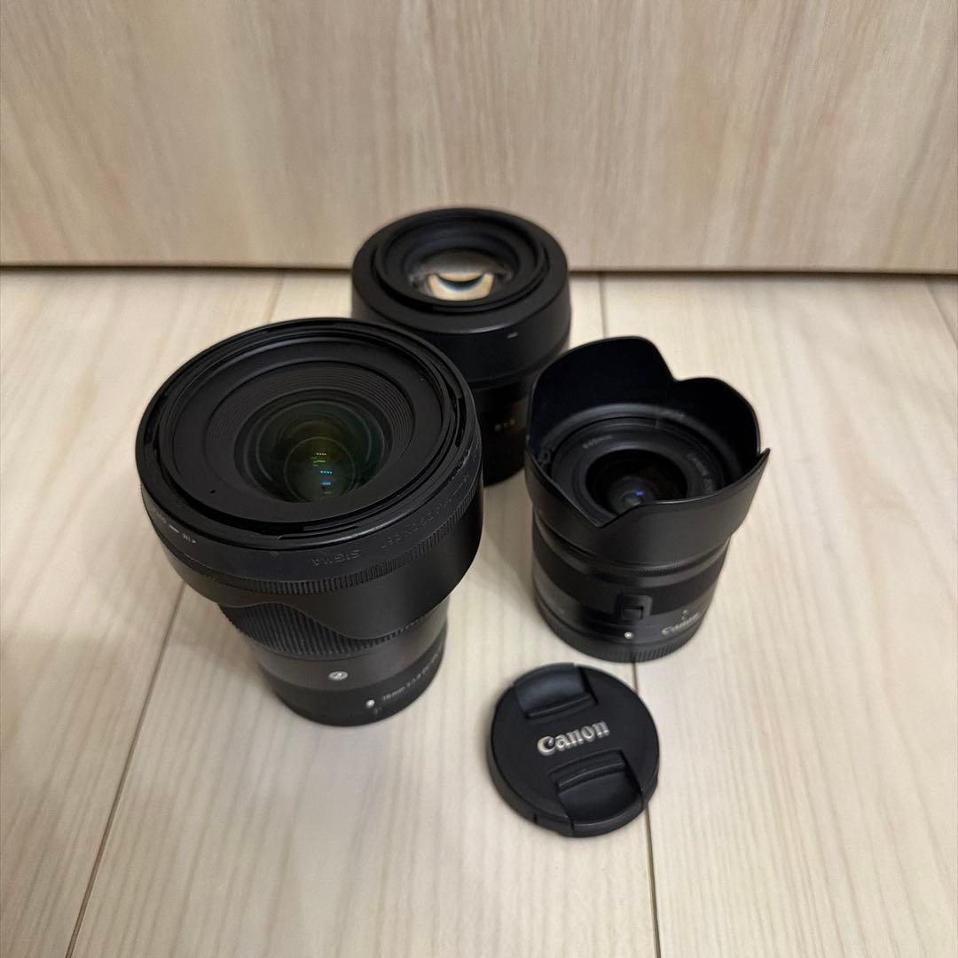 ぼ*ー様 シグマ レンズ 30mm 16mm F1.4 DC DN Canon