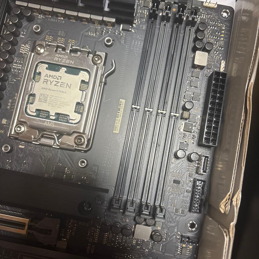 ジャンク AMD 7950x TUF x670e RX7900XTX 24GB