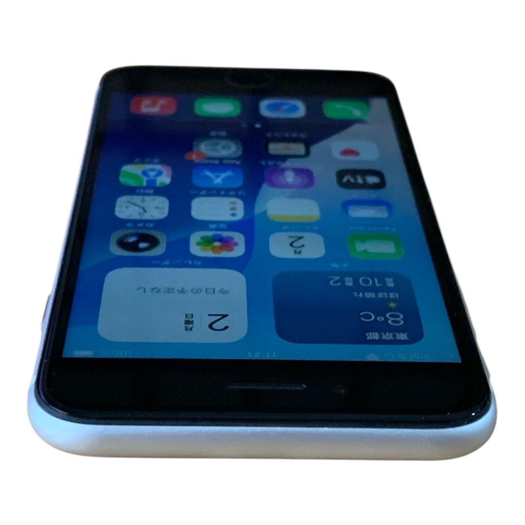 iPhone SE2 ホワイト 128GB SIMフリー 大容量バッテリ100%