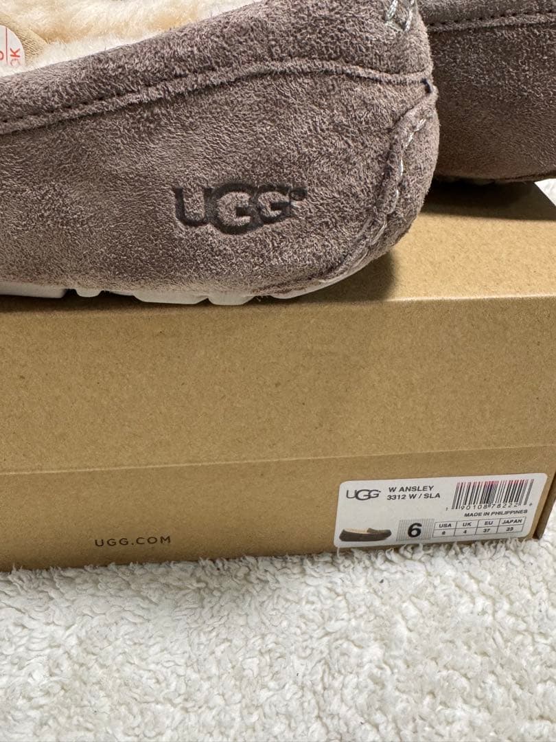 ［美品］UGG モカシン 23cm (USA6) Ansley SLA