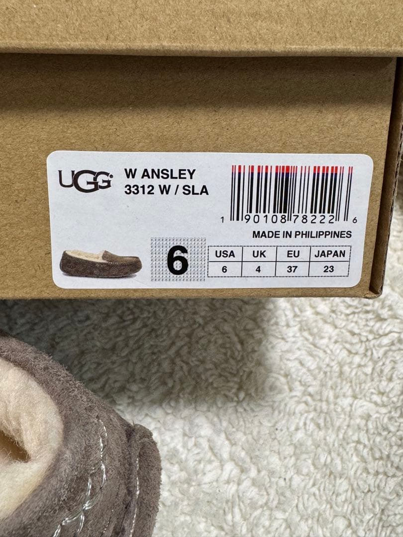 ［美品］UGG モカシン 23cm (USA6) Ansley SLA