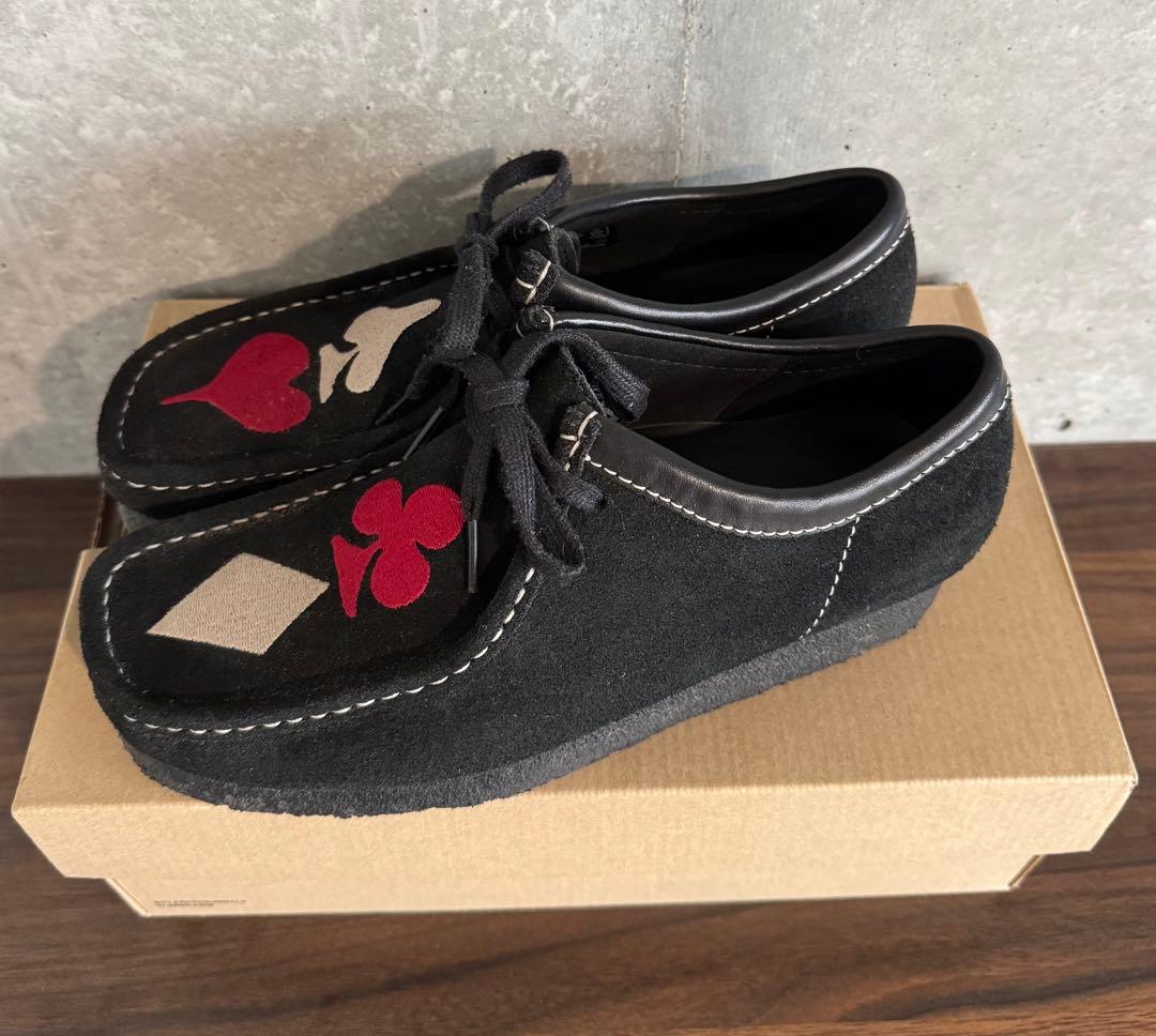 【極美品】Clarks x Stussy Wallabee 25.5