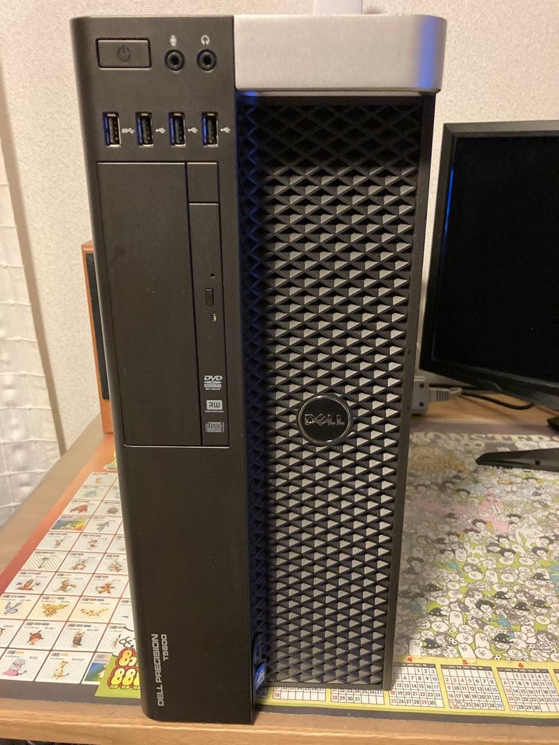 T5600 XeonE5-4650L×2 64GB Quadro2K SSD+