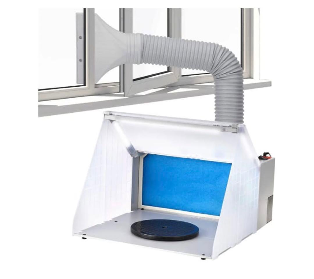 塗装ブース　スプレーブース　2基ファン　ダブルファン　Anesty Urlife