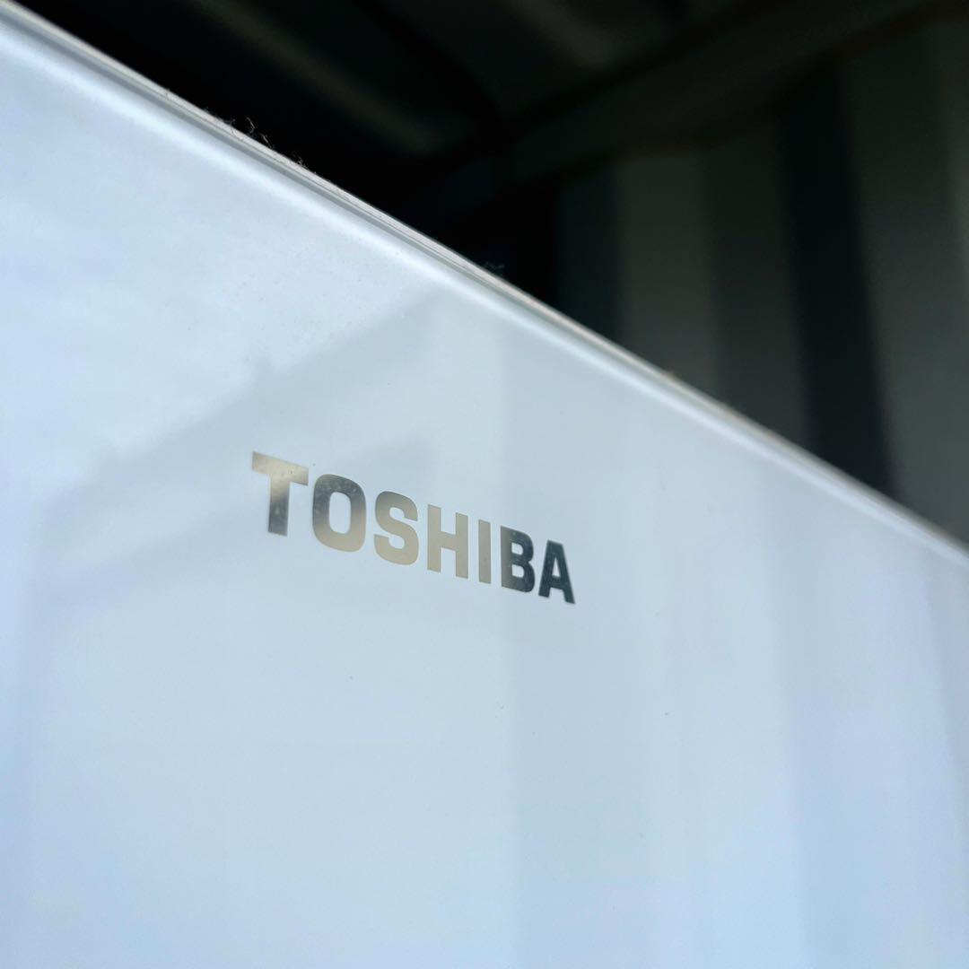取付無料！東芝ベジータ真ん中野菜室 クリスタルホワイト6ドア冷蔵庫！洗濯機