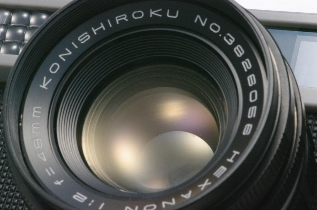 Konica SⅡ レンジファインダー Hexanon 元箱 動作確認済 美品