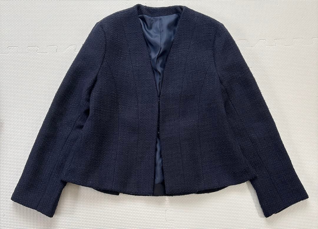 ルイルエブティック　ノーカラージャケット＆オールインワンスーツ S