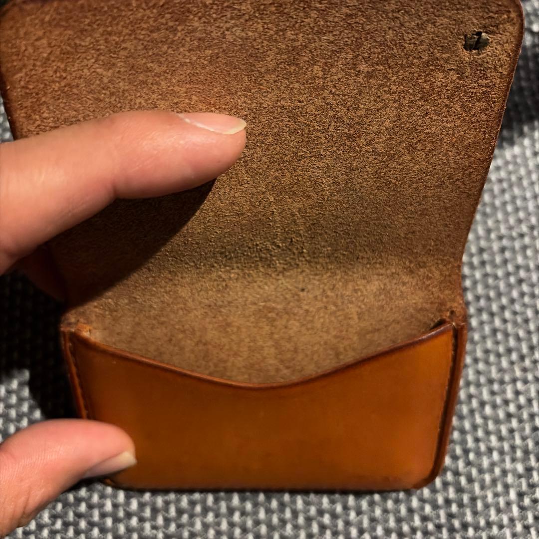 Goro's サドルレザー 名刺入れ ブラウン