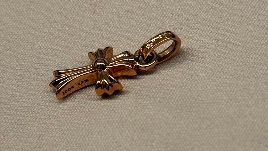 クロムハーツ　ベイビーファット　22K 純正パヴェダイヤ ネックレス　新品