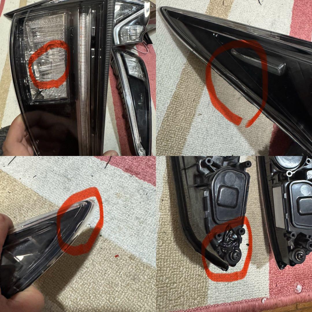 訳有 プリウス ワンオフ 50 前期 流れる テールランプ テール