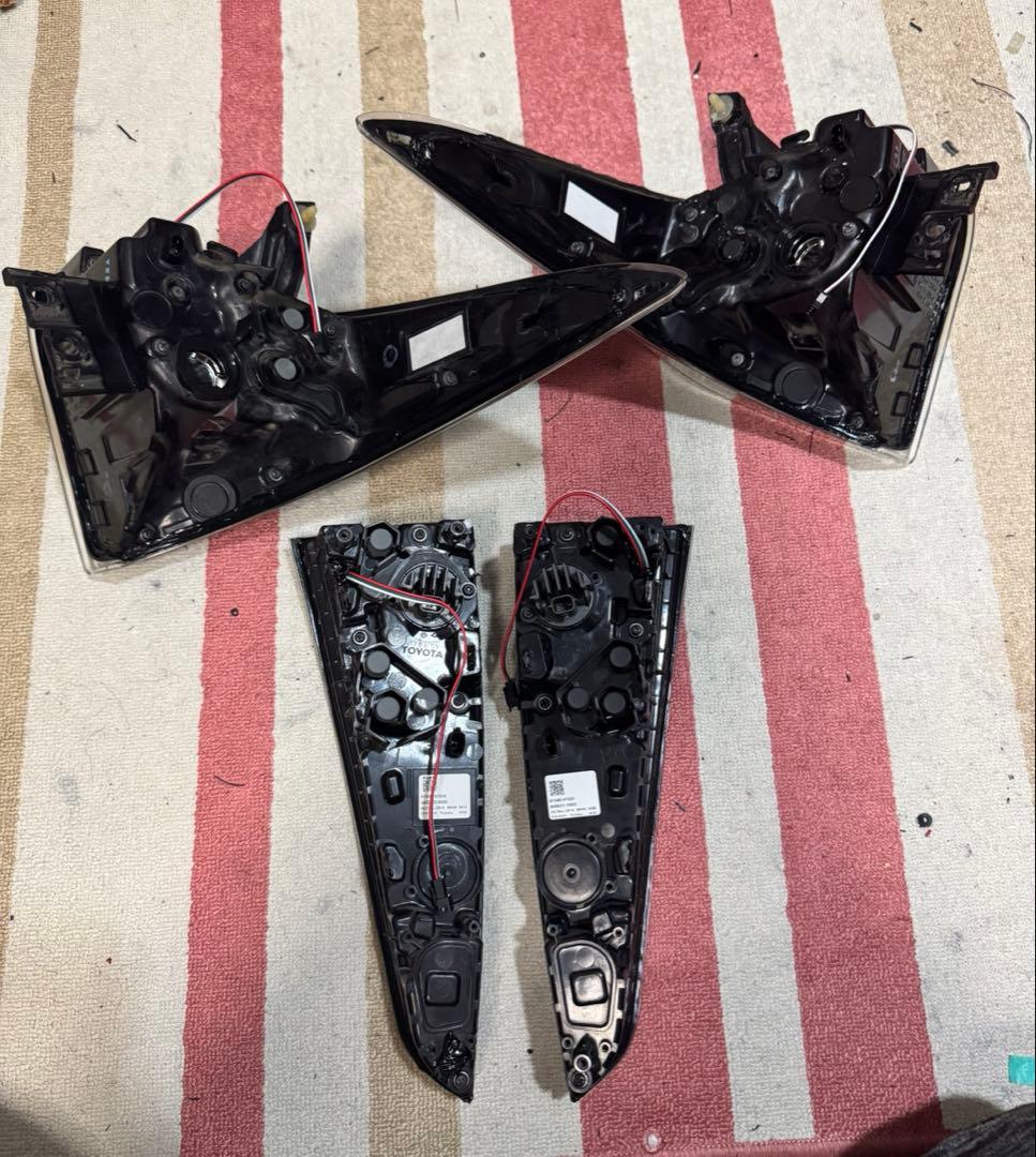 訳有 プリウス ワンオフ 50 前期 流れる テールランプ テール