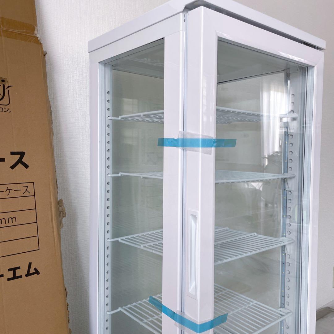 新品　透明　ガラス　JCM 4面ガラス 冷蔵ショーケース　冷蔵庫　ショーケース
