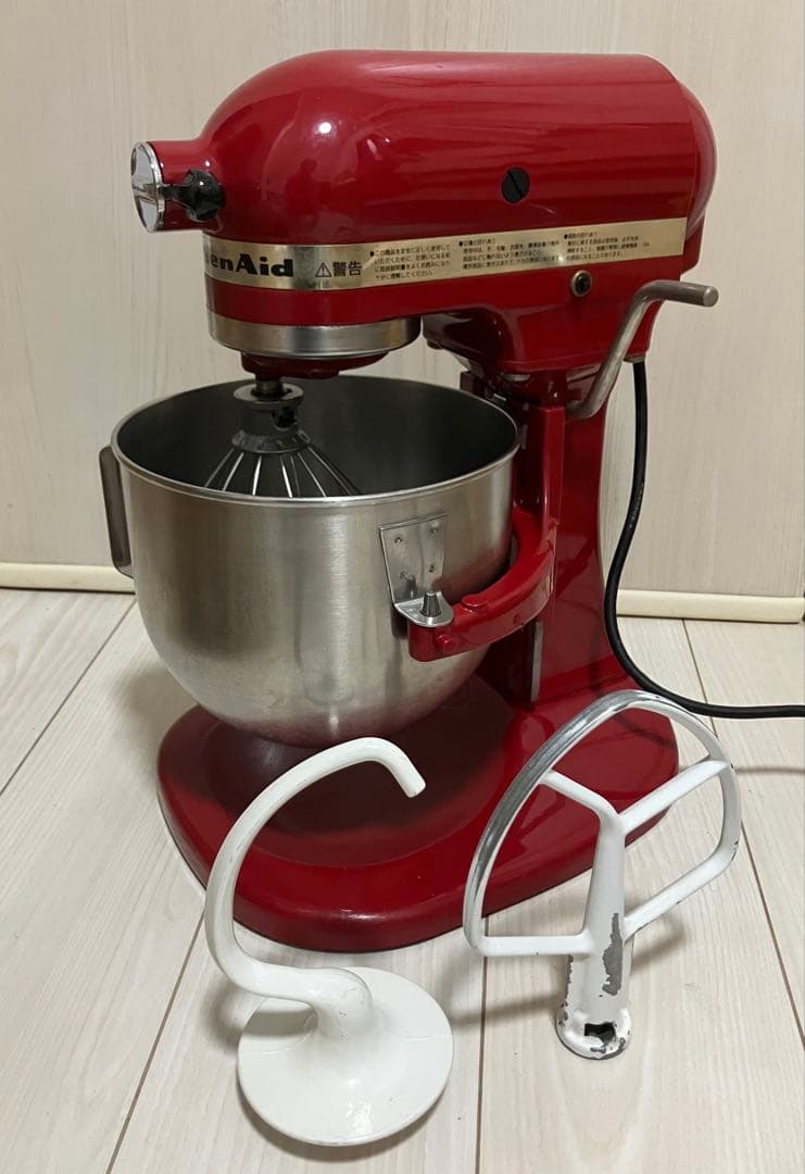 キッチンエイド ミキサー KSM5 白　正規代理店FMI！